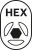     HEX-9 Ceramic Bosch 2608589525 (2.608.589.525)